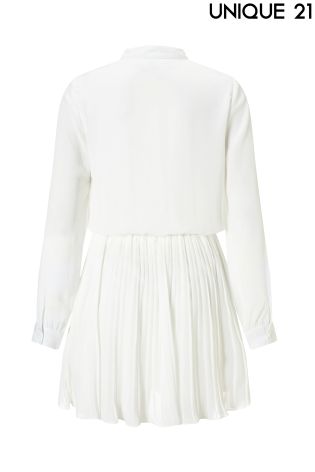 Unique 21 Palermo Pleated Skirt Dress